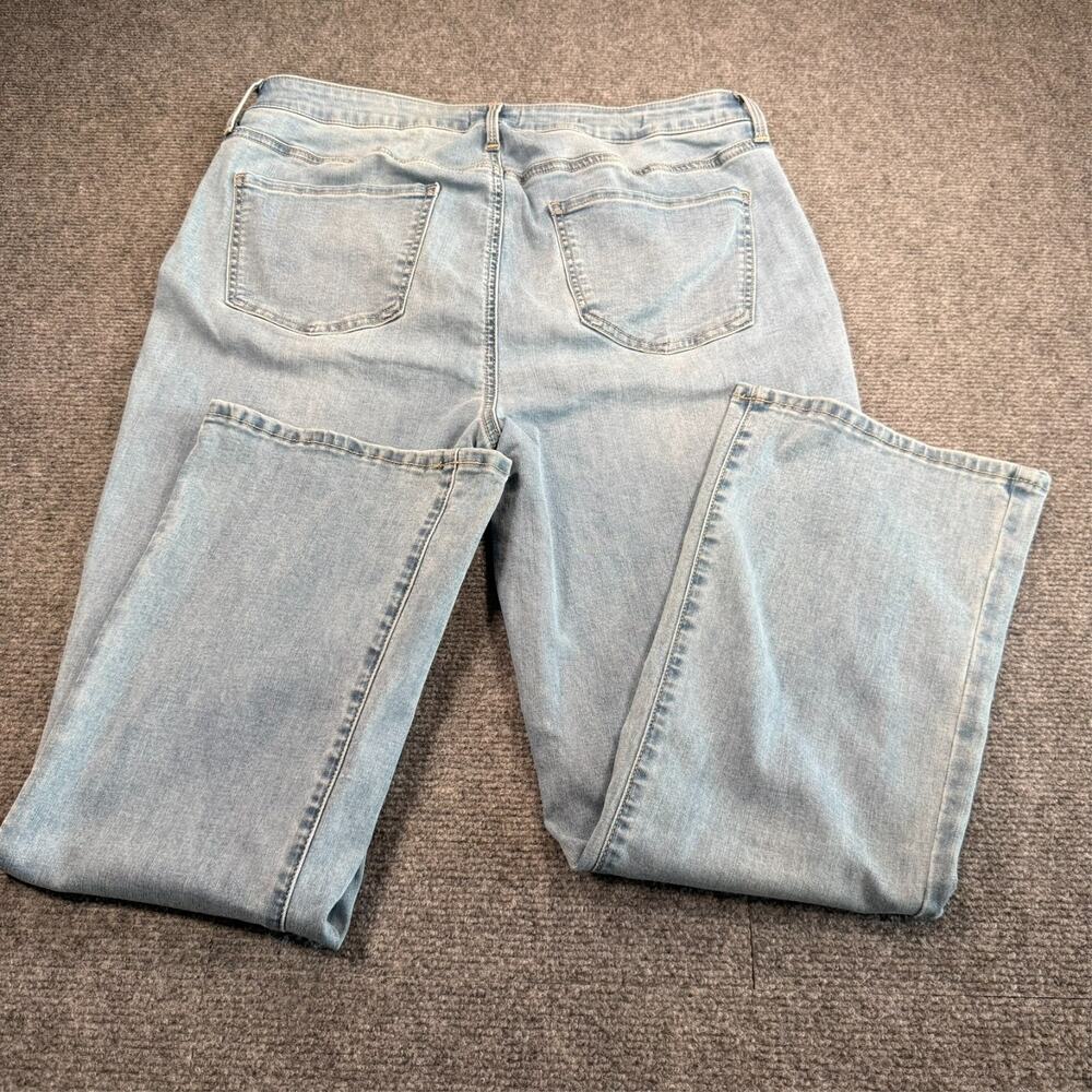 NYDJ Billie Mini Boot Jeans 12 Womens Blue Cool Embrace Lift Tuck Technology